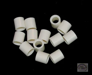 LEGO Technic - Conector de 15 x Pin Redondo - 1L - Blanco - Espaciador - Nuevo - 18654, EV3 - Imagen 1 de 3