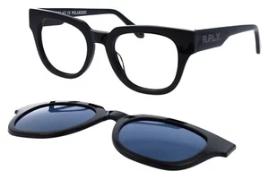 Replay Optische Brille Frau RY272C01 (Schwarz Glänzend) + Clip Blau Polar - Bild 1 von 1