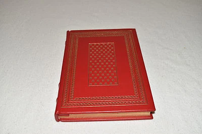 Franklin Library RED BADGE OF COURAGE Stephn Crane 1ST 1976 LEATHER American Lit - Image 1 of 4