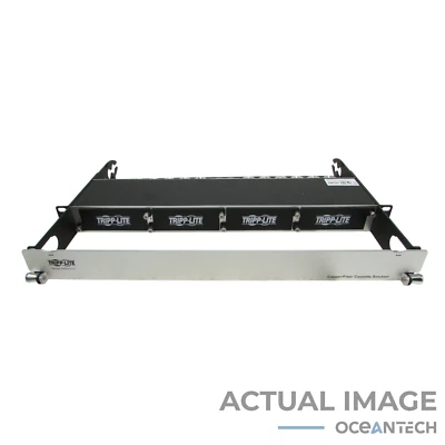 Tripp Lite N484-01U High Density Copper Fiber Enclosure Panel - Image 1 of 4