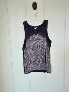 Blusa para mujer Maurices #63 sin mangas nueva con etiquetas azul marino rosa flores talla grande talla XXL - Imagen 1 de 11