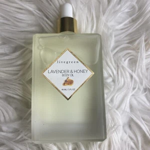 LIVEGREEN Lavendel & Honig Körperöl 3 Fl. oz - Bild 1 von 2