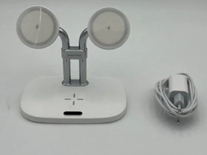 SwanScout Mag-Safe Charging Station for iPhone & AirPods Pro, Dual Wireless - Photo 1 sur 10