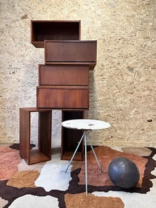 True Vintage 2B Metal Side Table Tripod Denmark Danish Design 60s - Picture 1 of 9