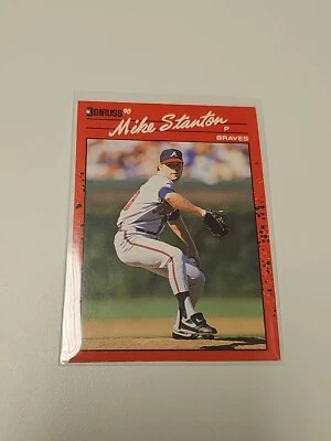 1990 Donruss Baseball Atlanta Braves Mike Stanton #508 - Image 1 of 2