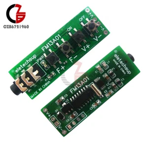 Dual DC3.7-18V 76-108MHz FM CH Stereo Radio Module RDA5807 Audio Receiver Board - Zdjęcie 1 z 9