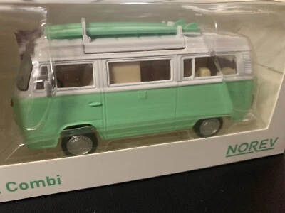 NOREV JET CAR 841103 Volkswagen Combi T2b Camper Van 1973 Vert Jet-car 1/43