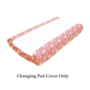 The Peanutshell Changing Pad Cover for Baby Girls, Mila - Picture 1 of 1