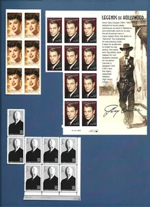 United States 1996 2011 Legends of Hollywood 225 Stamps MNH Face Value $ 79.45 - Picture 1 of 11