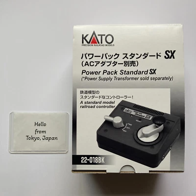 Kato Power Pack Standard SX 22-018BK the AC adapter for N/HO sold separately - Image 1 of 4