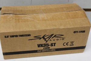 Par de tweeters bala de titanio de alta compresión Skar VX35-ST 3,5" 300 vatios RMS - Imagen 1 de 13