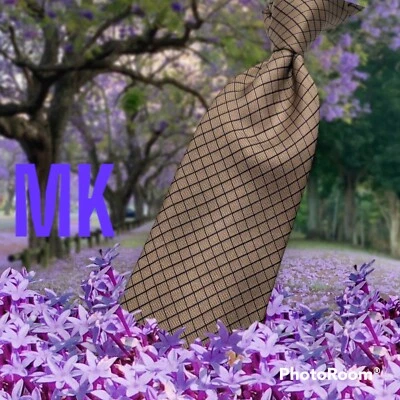 CORBATA DE SEDA TEJIDA DE LUJO MODERNA NUEVA LLEGADA MICHAEL KORS, NUEVA CON ETIQUETAS $79 Foto 1 de 4