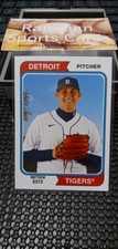2020 Topps Archives # 181 Matthew Boyd Detroit Tigers Topps 1974 Design
