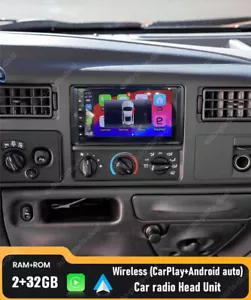 For 2000-2005 Ford Excursion 7" Carplay Android 13 Car Stereo Radio GPS Navi SWC - Picture 1 of 21
