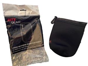 LARGE - Neoprene Protective Pouch for DSLR Camera Lenses, by RITZ GEAR - Picture 1 of 5
