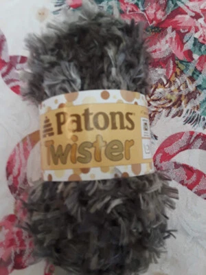 1 Skein Patons TWISTER  Yarn  Sage Twist  - Image 1 of 3