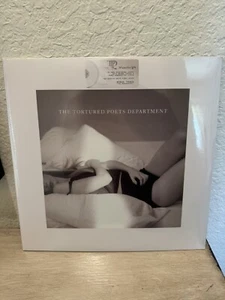 Taylor Swift Tortured Poets Department GHOST WHITE Vinyl W/BOOK & PHOTOS (71602) - Picture 1 of 1