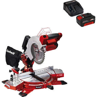 Einhell TE-MS 18/210 Li 18v Cordless Compound Mitre Saw 210mm 1 x 4ah Li-ion - Image 1 of 4