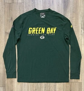 UNDER ARMOUR Green Bay Packers NFL Combine Training Herren Langarm T-Shirt M - Bild 1 von 10