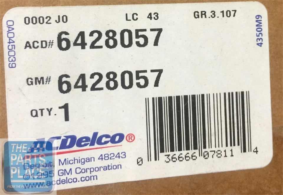 1961-64 Chevrolet Impala Gas Tank Sending Unit - 1 Line - OEM Quality GM 6428057 - Image 1 of 1
