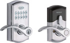 955 Keyless Keypad Door Lock, Electronic Lever Deadbolt, 3 Entry Modes, Auto Loc
