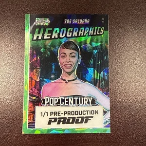 2024 Pop Century ZOE SALDANA HeroGraphics #1/1 AVATAR Colombiana 🌌 GAMORA Uhura - Picture 1 of 2