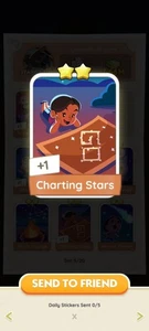 Charting Stars 2⭐ sticker (Set 5 #8 ) Escape Summer Album - Picture 1 of 1