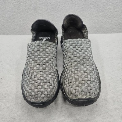 Sapatos femininos Corkys tecido glitter dourado tamanho 7 confortáveis - Imagem 1 de 4