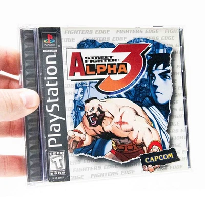 STREET FIGHTER ALPHA 3 | Sony Playstation / PS1 | Complete w' Manual / Reg. Card - Image 1 of 4