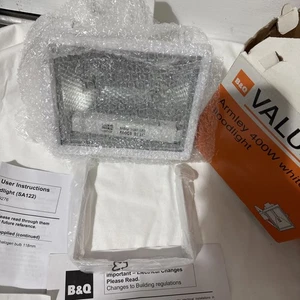 B&Q Value Armley 400W schwarz Fluter - Bild 1 von 7