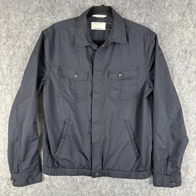 Rag & Bone Jacket Mens L (Fits M) Lightweight Nylon Navy Blue Slim Bomber - Image 1 of 4