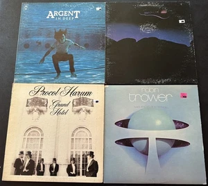 1973 ROCK vinyl LP lot - Argent - E.L.O. - Procol Harum - Robin Trower TWICE - Imagen 1 de 9