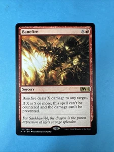Banefire | Core Set 2019 Regular Rare  #130 NM M19 MTG - Picture 1 of 2