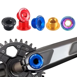 2pcs Crank Cover Screw M18/M19/M20 Bicycle Tooth Plate Mountain Bike Screw - Foto 1 di 22