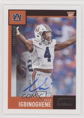 2020 Score Rookies Signatures Noah Igbinoghene #335 Rookie Auto RC - Image 1 of 2