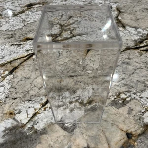 100 ACRYLIC DISPLAY CASES 4x4x8 Inch for Beanies, 1:24 Scale Cars & Collectibles - Picture 1 of 5