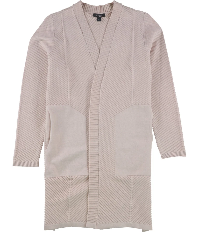 Alfani Womens Mixed Stitch Cardigan Sweater - Изображение 1 из 1