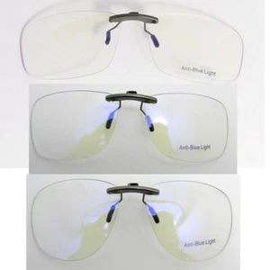 CLIP ANTI LUMIERE BLEU LUNETTES FATIGUE ORDINATEUR ECRAN PC DICILIN - Imagen 1 de 16
