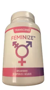 FEMINIZE DAILY SUPPLEMENT HRT 90 PILLS FOR TRANS WOMEN BRAND NEW FACTORY SEALED - Picture 1 of 8