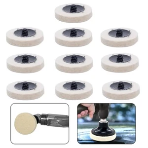 Reduce Vibration and Achieve High Shine with Wool Pads 2 Inch Diameter - Picture 1 of 24