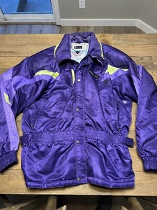 Vintage 80er 90er Jahre Skijacke Schneider. LILA GRÖSSE 42 - Bild 1 von 5