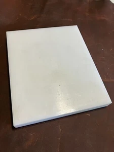 1.25"x10.25"x12.25" White Machinable Plastic Sheet (a11) - Bild 1 von 7