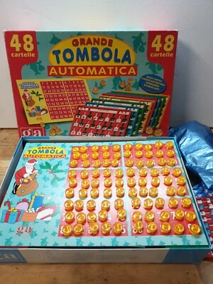 Giochi Adriano Grande Tombola Automatica 48 Cartelle Vintage  - Immagine 1 di 4