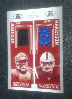 Johnson - Harrison 2006 PLAYOFF PRESTIGE LEAGUE LEADERS MEM 121/250 Card #LL10 - Image 1 of 2