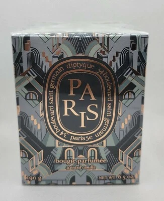 Vela Diptyque Paris City Edición Limitada Chipre y Lavanda Sellada Nueva en Caja Foto 1 de 4