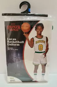 Stranger Things Lucas Basketball Uniform Adult XL Spirit Halloween Costume New - Picture 1 of 6
