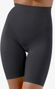 Control Body Negro Cintura Alta Faja 10 - 12 Firme Compresión Adelgaza Muslo Abdomen - Imagen 1 de 5