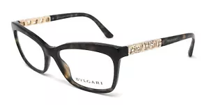 BVLGARI BULGARI WOMEN'S EYEGLASSES BV 4116 - B 504 RHINESTONE TURTLE - Picture 1 of 4