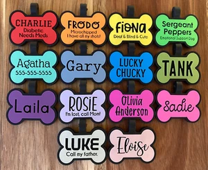 personalized silicone dog tag - Picture 1 of 10