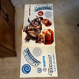 FATHEADS Skylanders LARGE Wall Art Peel and Stick Decals Wallop Trap Masters 